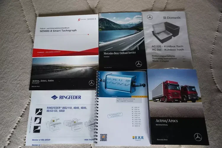 Mercedes Actros 2545 6×2 MP5 / FULL ADR / Firanka 17 EPAL zdjęcie 30