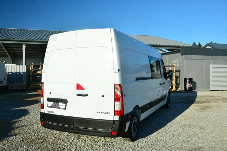 Renault Master średniak 7 osobowy brygadówka doka pełna opcja zdjęcie 3