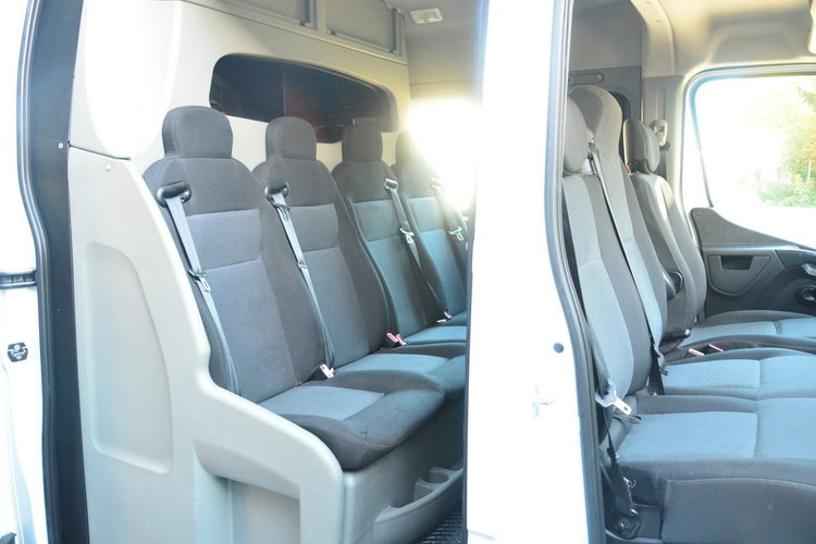 Renault Master średniak 7 osobowy brygadówka doka pełna opcja zdjęcie 7