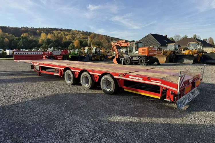 Faymonville Niskopodłogowa Telemega Rozciągana 7m 3-Osiowa Oś skrętna zdjęcie 10