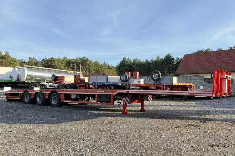 Faymonville Niskopodłogowa Telemega Rozciągana 7m 3-Osiowa Oś skrętna zdjęcie 2