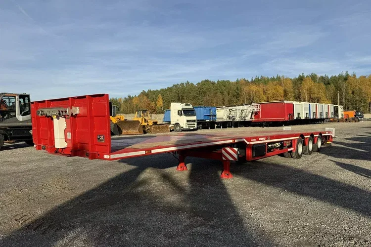 Faymonville Niskopodłogowa Telemega Rozciągana 7m 3-Osiowa Oś skrętna zdjęcie 3