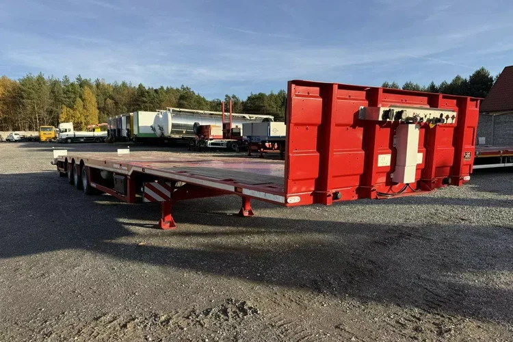 Faymonville Niskopodłogowa Telemega Rozciągana 7m 3-Osiowa Oś skrętna zdjęcie 4