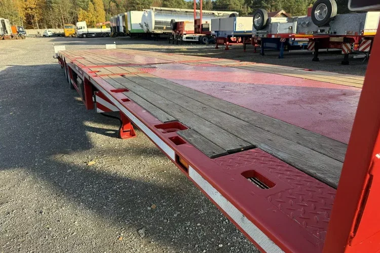 Faymonville Niskopodłogowa Telemega Rozciągana 7m 3-Osiowa Oś skrętna zdjęcie 5