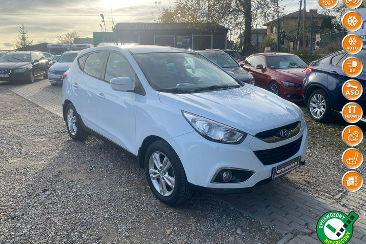 Hyundai ix35 2.0i 163KM pół skóry xenon klimatronik bezwypadkowy 1.r.gw zdjęcie 1