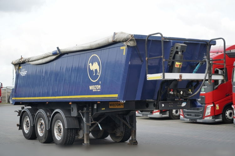 Wielton / WYWROTKA / 24 M3 /  ALUMINIOWA / OŚ PODNOSZONA / OSIE SAF / PO KONTRAKCIE SERWISOWYM zdjęcie 1