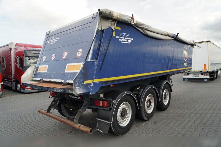 Wielton / WYWROTKA / 24 M3 /  ALUMINIOWA / OŚ PODNOSZONA / OSIE SAF / PO KONTRAKCIE SERWISOWYM zdjęcie 7