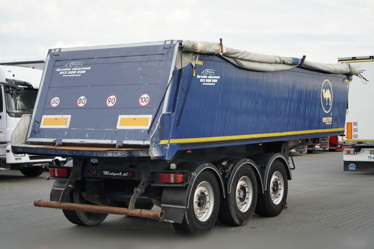 Wielton / WYWROTKA / 24 M3 /  ALUMINIOWA / OŚ PODNOSZONA / OSIE SAF / PO KONTRAKCIE SERWISOWYM zdjęcie 8