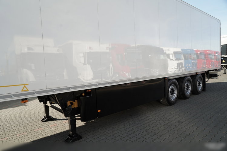 SCHMITZ / CHŁODNIA / THERMO KING SLX 400 / HAKÓWKA / OŚ PODNOSZONA / KOSZ NA PALETY zdjęcie 10
