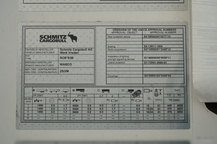 SCHMITZ / CHŁODNIA / THERMO KING SLX 400 / HAKÓWKA / OŚ PODNOSZONA / KOSZ NA PALETY zdjęcie 26
