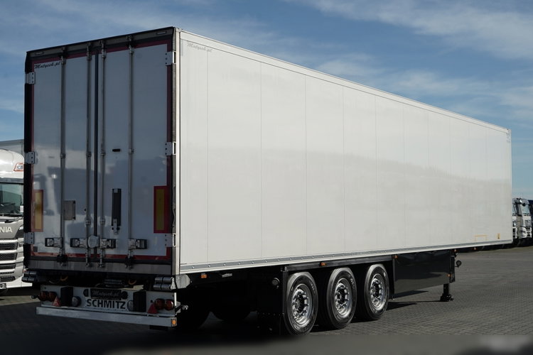 SCHMITZ / CHŁODNIA / THERMO KING SLX 400 / HAKÓWKA / OŚ PODNOSZONA / KOSZ NA PALETY zdjęcie 7