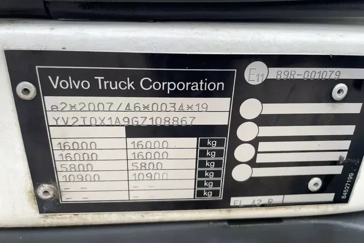 Volvo FL 16.250 CHŁODNIA zdjęcie 21