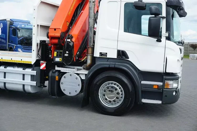 Scania / P 420 / 8 X 4 / TRIDEM / SKRZYNIOWY + HDS / PALFINGER PK 26002 / WYS. 12 M / DŁ. 8 M zdjęcie 19