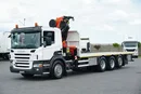 Scania / P 420 / 8 X 4 / TRIDEM / SKRZYNIOWY + HDS / PALFINGER PK 26002 / WYS. 12 M / DŁ. 8 M zdjęcie 2