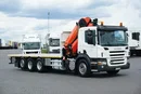 Scania / P 420 / 8 X 4 / TRIDEM / SKRZYNIOWY + HDS / PALFINGER PK 26002 / WYS. 12 M / DŁ. 8 M zdjęcie 3