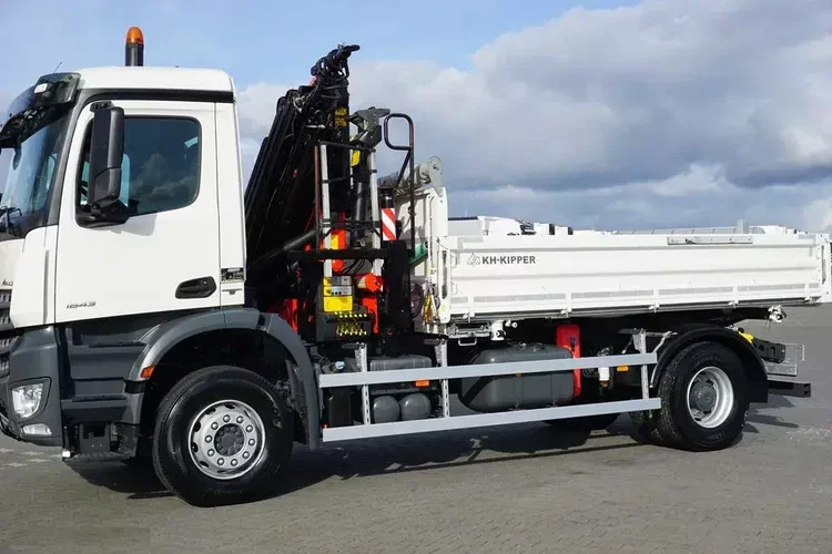 Mercedes AROCS / 1843 / E 6 / WYWROTKA + HDS / ROTATOR / PALFINGER PK 13001 / WYSIĘG 17 M zdjęcie 30