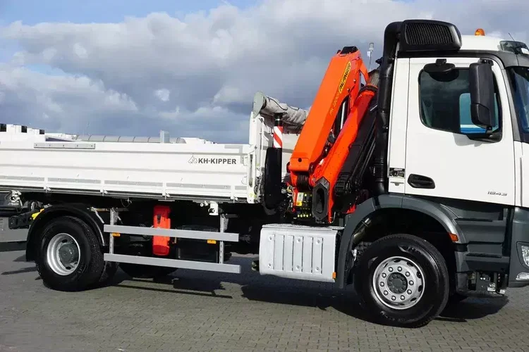 Mercedes AROCS / 1843 / E 6 / WYWROTKA + HDS / ROTATOR / PALFINGER PK 13001 / WYSIĘG 17 M zdjęcie 39