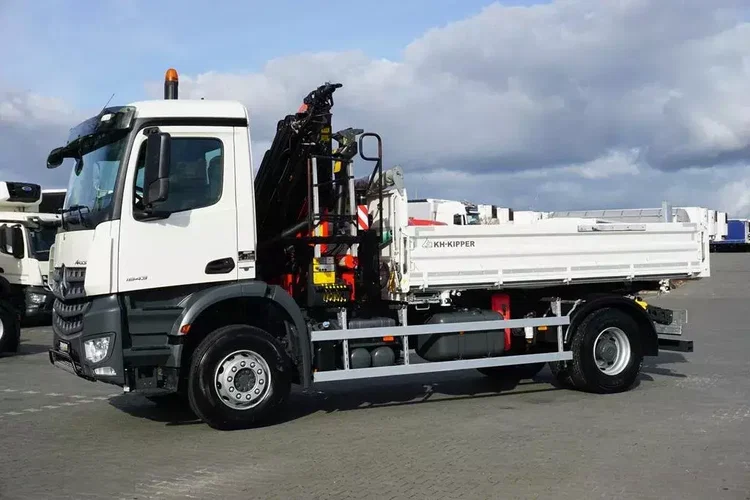 Mercedes AROCS / 1843 / E 6 / WYWROTKA + HDS / ROTATOR / PALFINGER PK 13001 / WYSIĘG 17 M zdjęcie 5