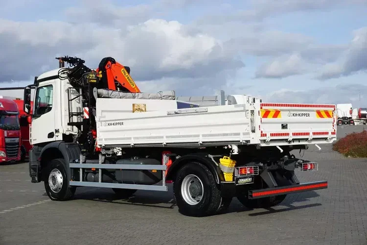 Mercedes AROCS / 1843 / E 6 / WYWROTKA + HDS / ROTATOR / PALFINGER PK 13001 / WYSIĘG 17 M zdjęcie 8