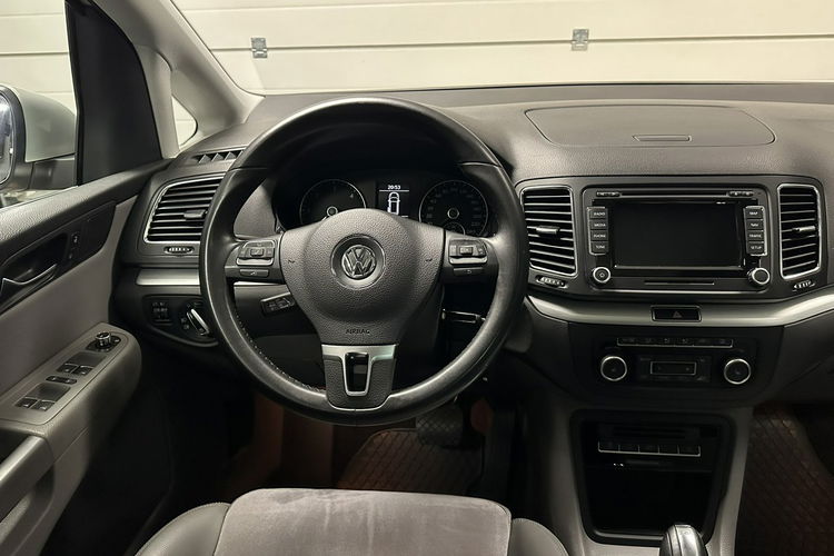 Volkswagen Sharan VW Sharan 2.0 TDI DSG Navi Kamera Tempomat Panorama Rej PL Gwarancja zdjęcie 10