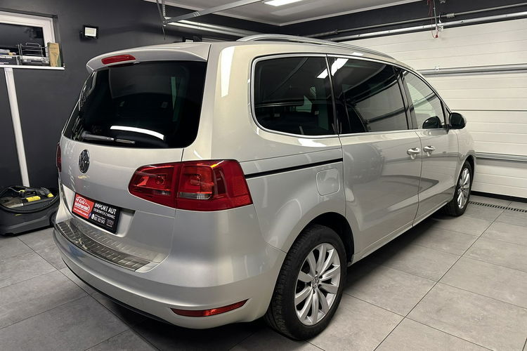 Volkswagen Sharan VW Sharan 2.0 TDI DSG Navi Kamera Tempomat Panorama Rej PL Gwarancja zdjęcie 4