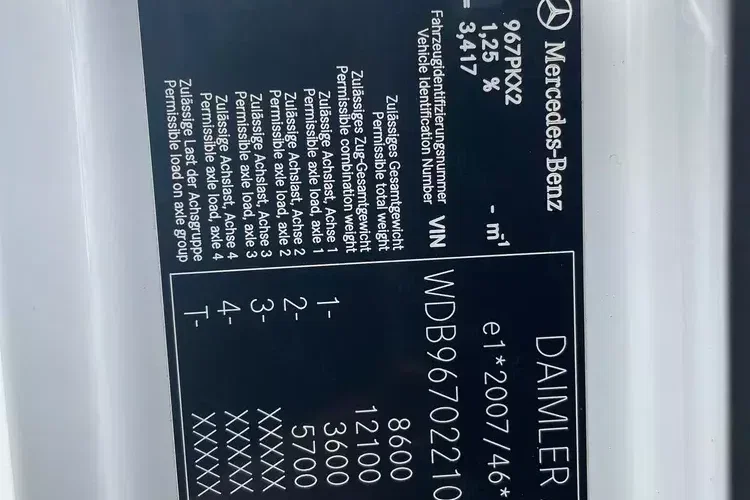 Mercedes ATEGO 816 , ładowność 3.1 tony zdjęcie 14