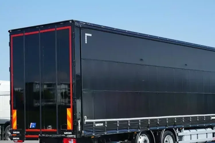 DAF WECON / ZABUDOWA / FIRANKA / DŁ. 9.1 M zdjęcie 5