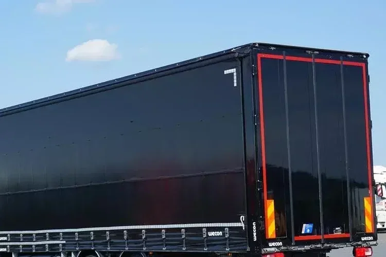 DAF WECON / ZABUDOWA / FIRANKA / DŁ. 9.1 M zdjęcie 6