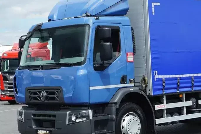 Renault / D 320 / EURO 6 / FIRANKA + WINDA / 21 PALET / ŁAD. 16 530 KG zdjęcie 34