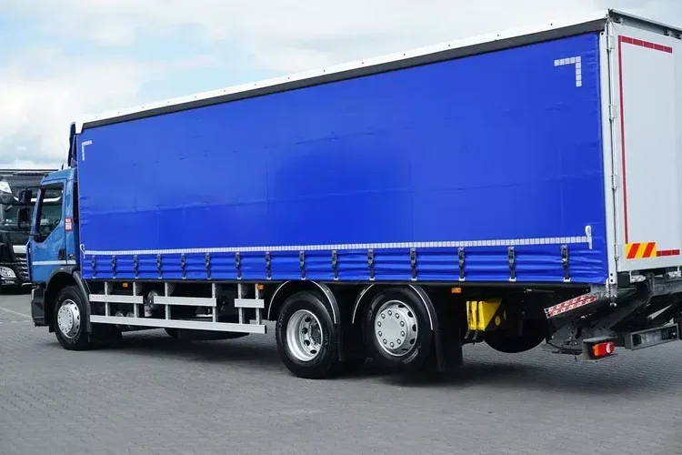 Renault / D 320 / EURO 6 / FIRANKA + WINDA / 21 PALET / ŁAD. 16 530 KG zdjęcie 39