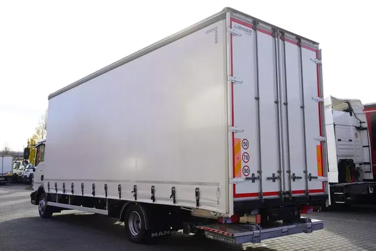 MAN TGL 12.220 / Firanka 19 EPAL / 140 tys. km zdjęcie 6