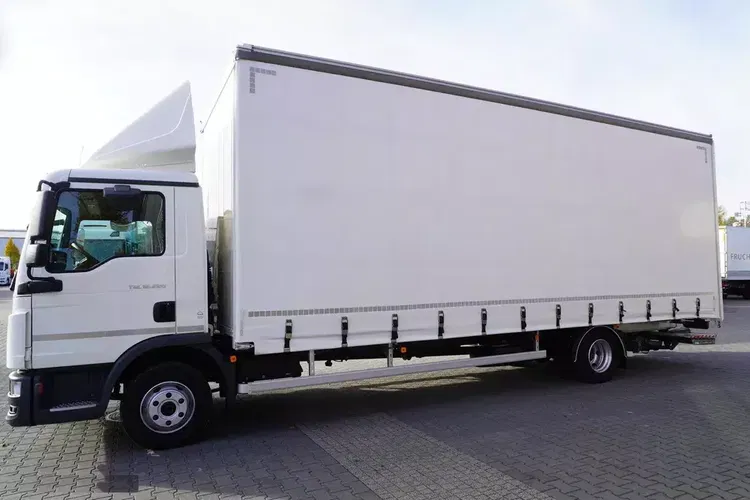 MAN TGL 12.220 / Firanka 19 EPAL / 140 tys. km zdjęcie 7