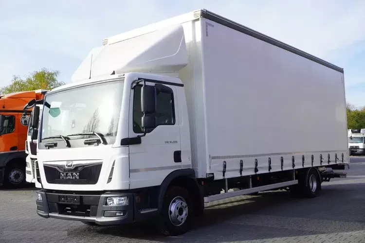 MAN TGL 12.220 / Firanka 19 EPAL / 140 tys. km zdjęcie 8