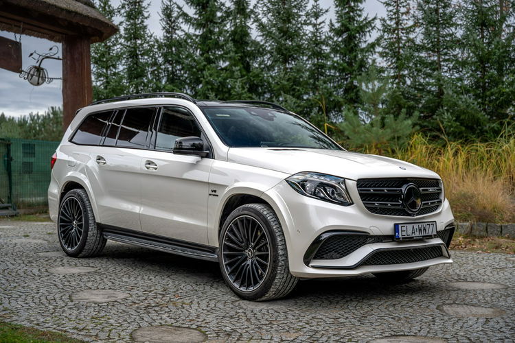 Mercedes GLS Klasa 63 AMG / 5.5 V8 585KM / Oryginał / 2kpl kół / Japonia / Bezwypadkowy zdjęcie 10