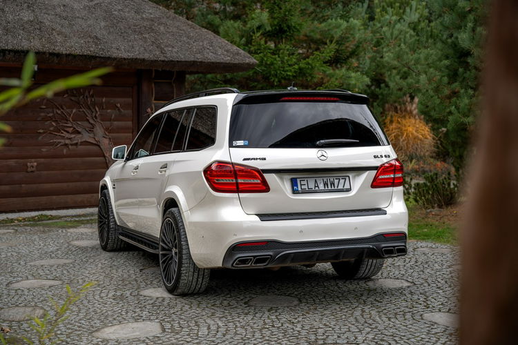 Mercedes GLS Klasa 63 AMG / 5.5 V8 585KM / Oryginał / 2kpl kół / Japonia / Bezwypadkowy zdjęcie 21