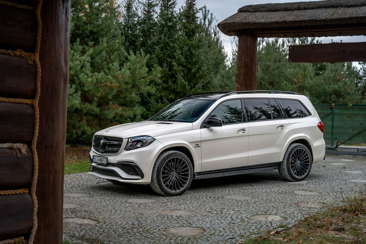 Mercedes GLS Klasa 63 AMG / 5.5 V8 585KM / Oryginał / 2kpl kół / Japonia / Bezwypadkowy zdjęcie 22