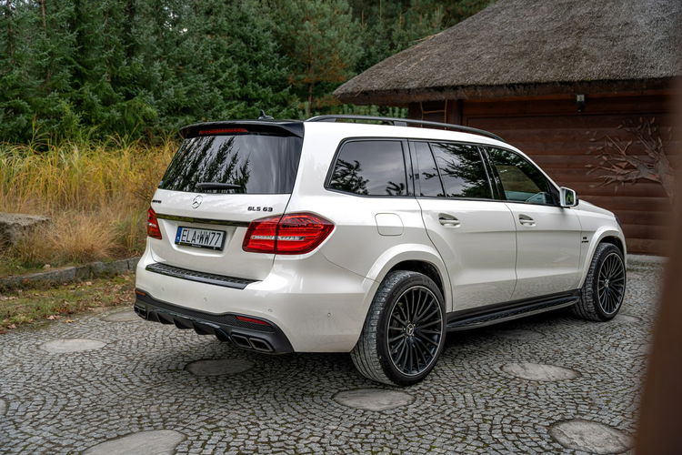 Mercedes GLS Klasa 63 AMG / 5.5 V8 585KM / Oryginał / 2kpl kół / Japonia / Bezwypadkowy zdjęcie 23