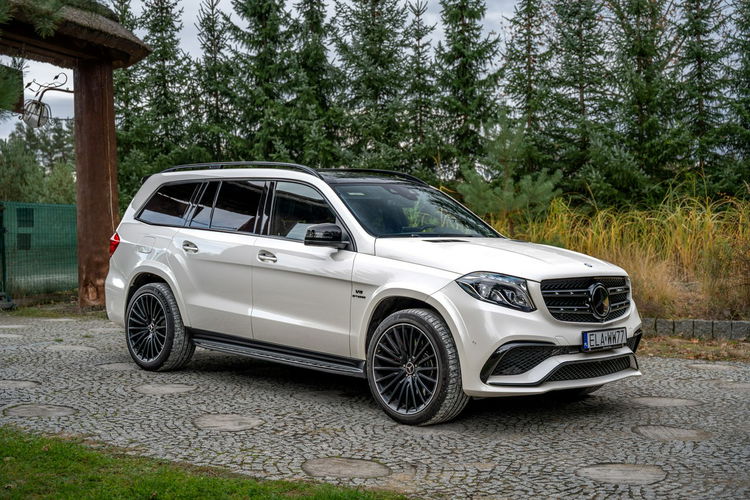 Mercedes GLS Klasa 63 AMG / 5.5 V8 585KM / Oryginał / 2kpl kół / Japonia / Bezwypadkowy zdjęcie 24