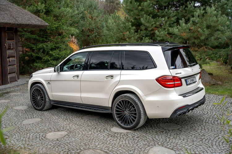 Mercedes GLS Klasa 63 AMG / 5.5 V8 585KM / Oryginał / 2kpl kół / Japonia / Bezwypadkowy zdjęcie 25