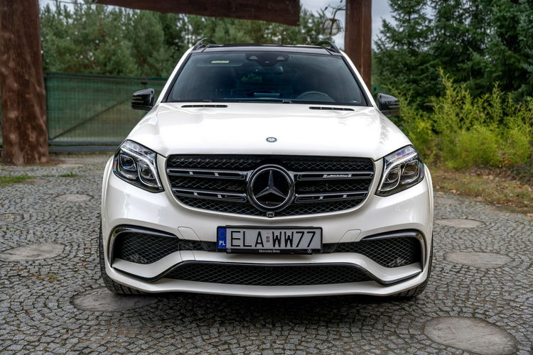 Mercedes GLS Klasa 63 AMG / 5.5 V8 585KM / Oryginał / 2kpl kół / Japonia / Bezwypadkowy zdjęcie 30