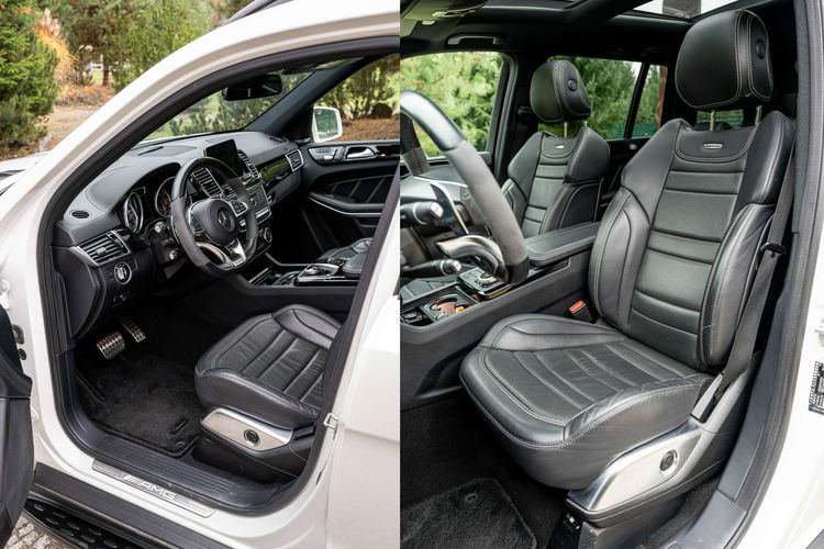 Mercedes GLS Klasa 63 AMG / 5.5 V8 585KM / Oryginał / 2kpl kół / Japonia / Bezwypadkowy zdjęcie 39
