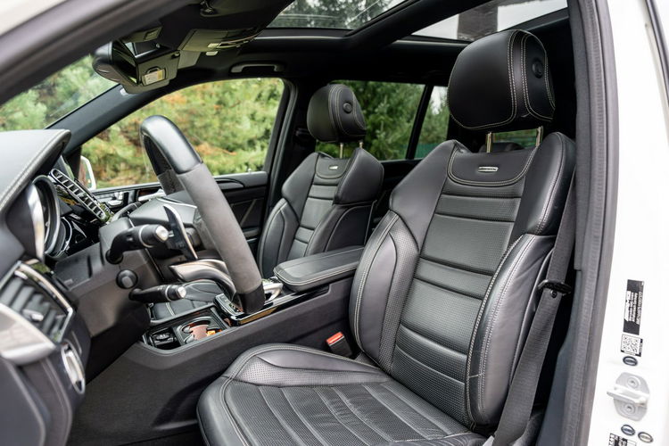 Mercedes GLS Klasa 63 AMG / 5.5 V8 585KM / Oryginał / 2kpl kół / Japonia / Bezwypadkowy zdjęcie 41
