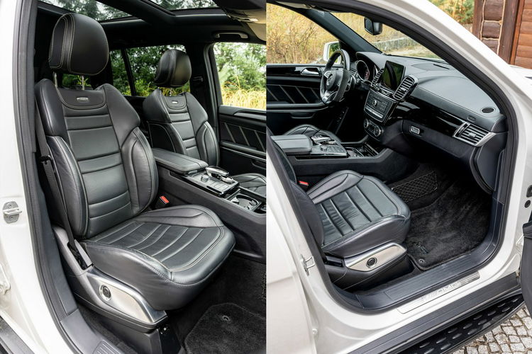 Mercedes GLS Klasa 63 AMG / 5.5 V8 585KM / Oryginał / 2kpl kół / Japonia / Bezwypadkowy zdjęcie 45