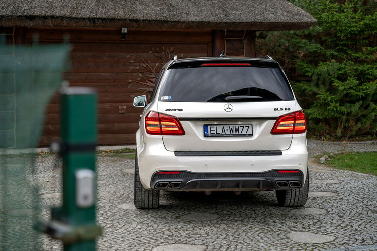 Mercedes GLS Klasa 63 AMG / 5.5 V8 585KM / Oryginał / 2kpl kół / Japonia / Bezwypadkowy zdjęcie 6
