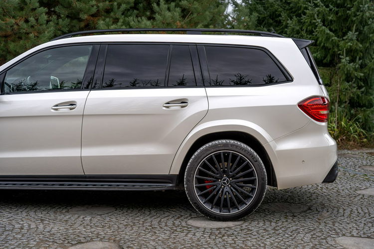 Mercedes GLS Klasa 63 AMG / 5.5 V8 585KM / Oryginał / 2kpl kół / Japonia / Bezwypadkowy zdjęcie 9