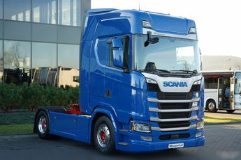 Scania S 500 / RETARDER / KLIMA POSTOJOWA / ALUFELGI 