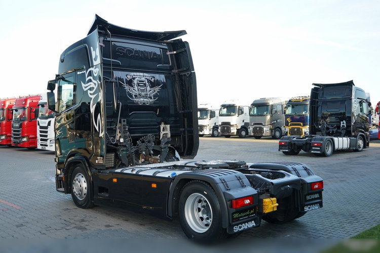 Scania S 500 / RETARDER / KLIMA POSTOJOWA / CAŁA NA PODUSZKACH / OPONY 100% zdjęcie 9