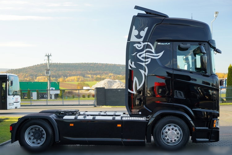 Scania S 500 / RETARDER / KLIMA POSTOJOWA / CAŁA NA PODUSZKACH / OPONY 100% zdjęcie 11