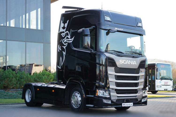 Scania S 500 / RETARDER / KLIMA POSTOJOWA / CAŁA NA PODUSZKACH / OPONY 100% zdjęcie 1