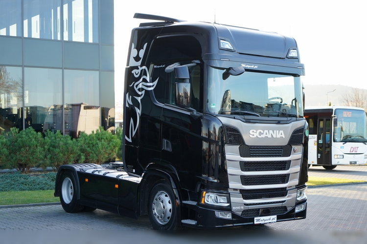 Scania S 500 / RETARDER / KLIMA POSTOJOWA / CAŁA NA PODUSZKACH / OPONY 100% zdjęcie 2